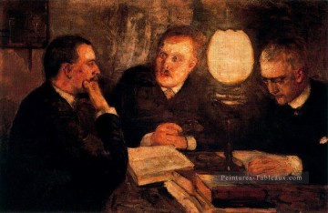 jurisprudence 1887 Edvard Munch Peinture à l'huile